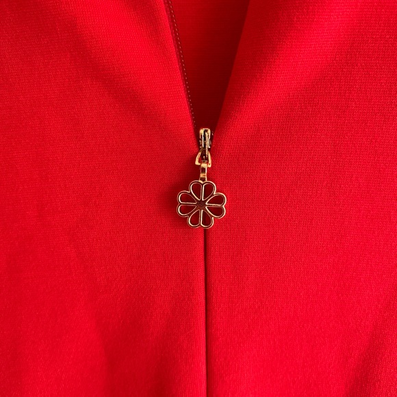 NWT Kate Spade Ponte Flounce Shift Dress - Picture 9 of 11